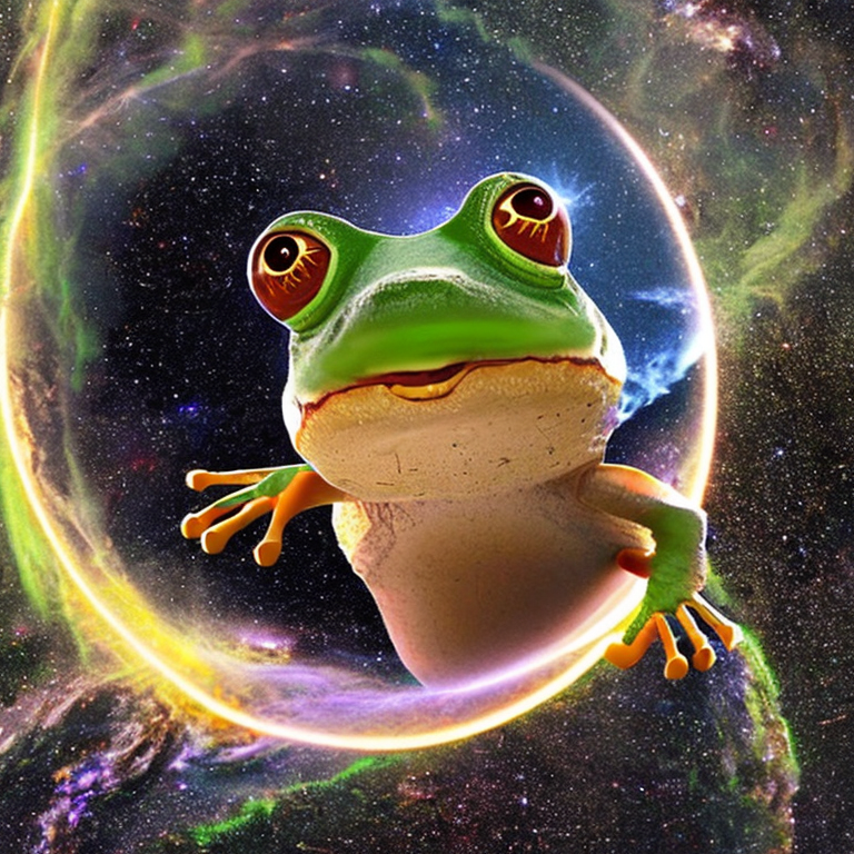 Quantum psychoanalysis frog