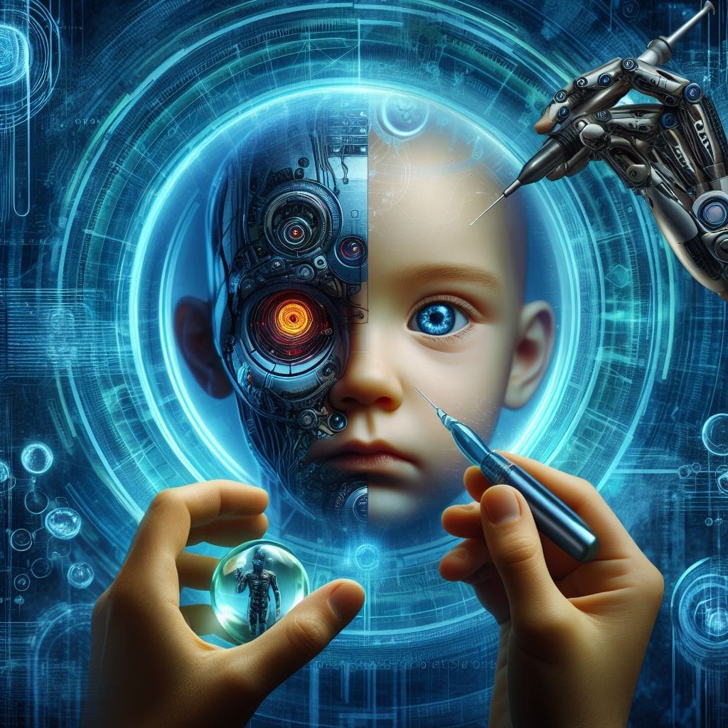 The Future of Humanity: Exploring the Pros and Cons of Germ-line Genetic Engineering